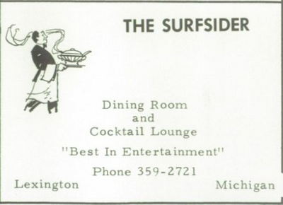 The Windjammer Bar and Grill (The Surfsider) - 1967 Yearbook Ad